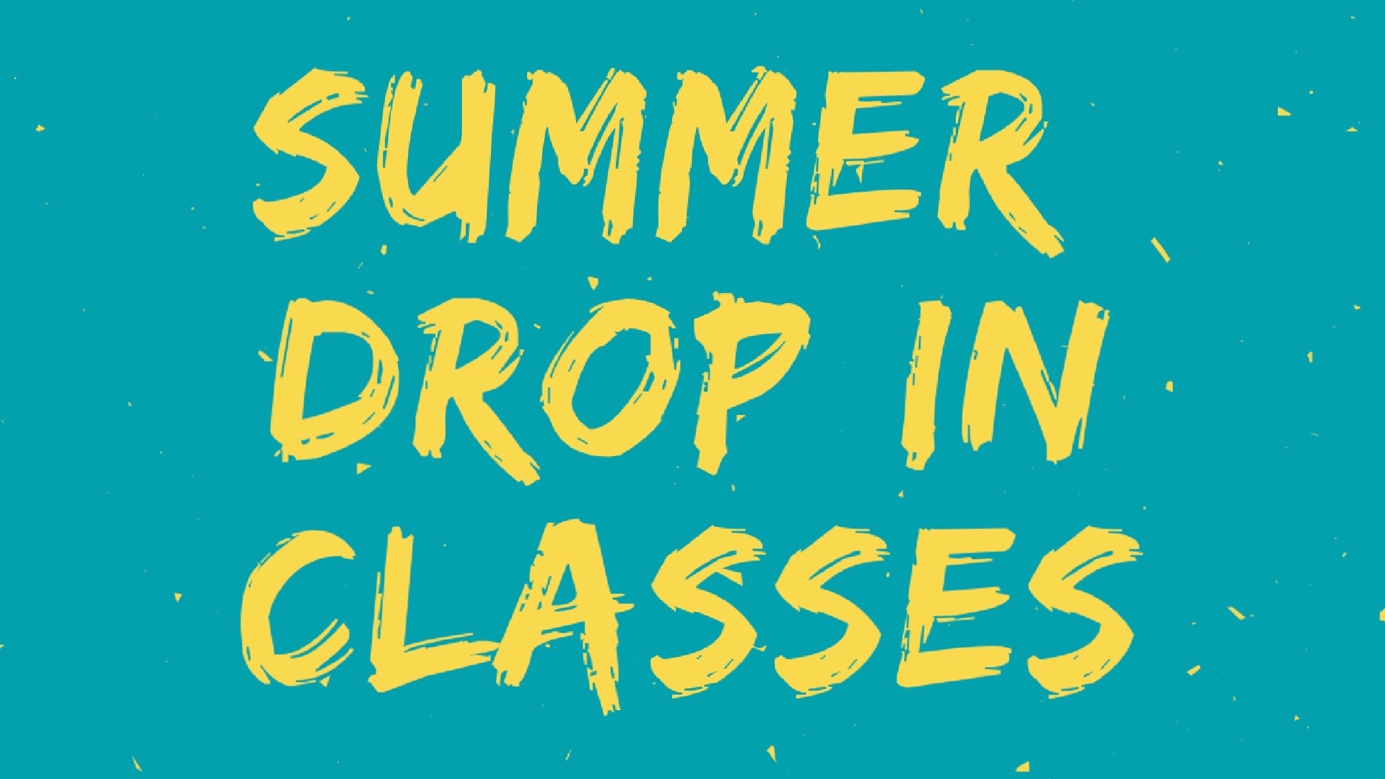 August Drop In Classes The Fredericksburg Studio of the Arts