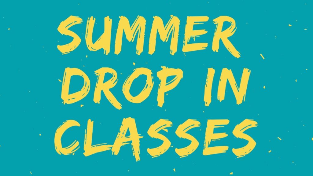 August Drop In Classes The Fredericksburg Studio of the Arts